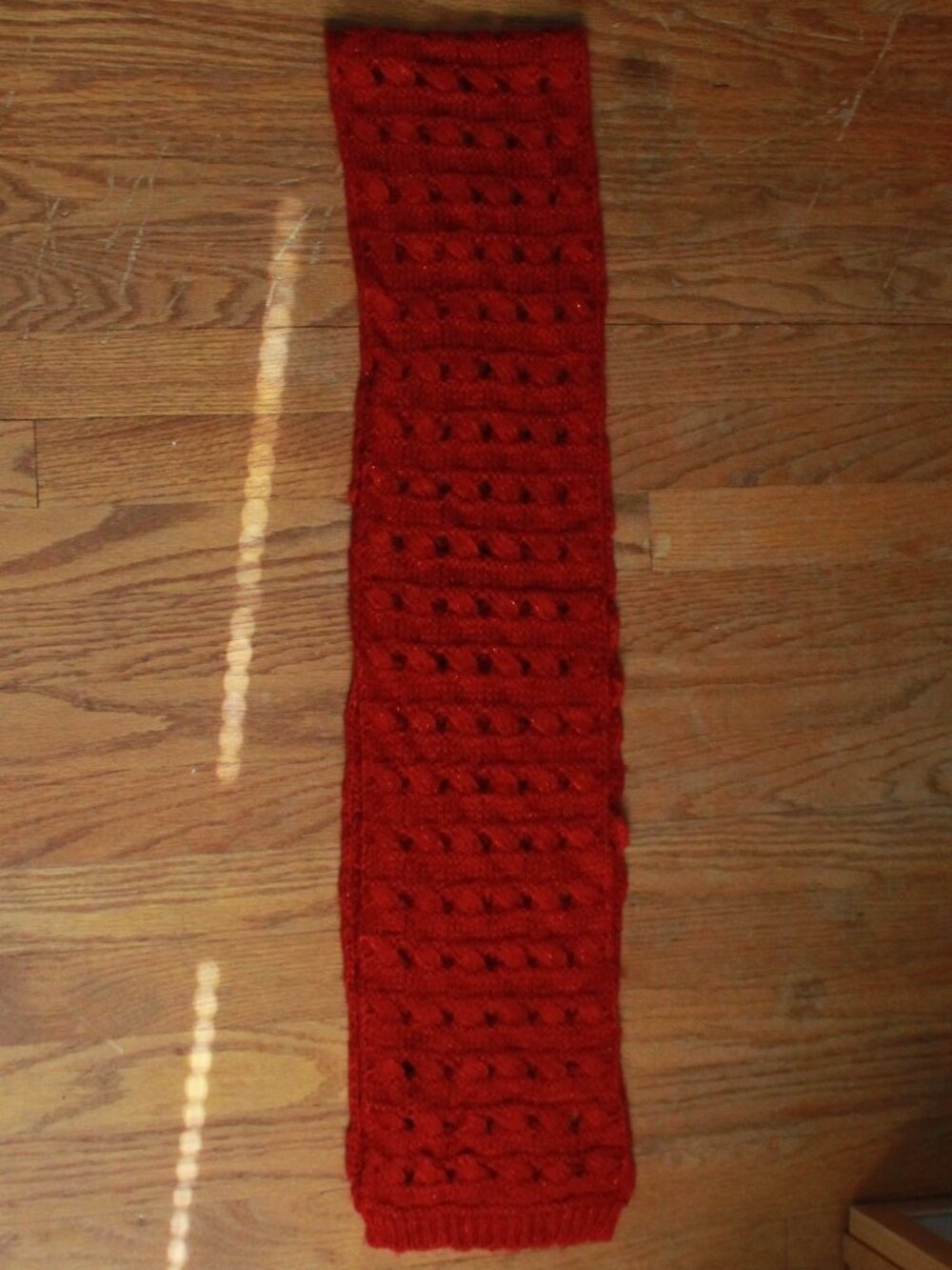 Apt. 9 Metallic Hand Knit Accent Scarf